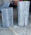 Stunning Pair of Travertine Pedestals For Sale - Image 4 of 12