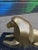 1960s Small Lion Statue - Brass on Marble Base For Sale - Image 5 of 7