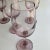 Mid-Century Modern Vintage Libbey Pink Wine Glasses- Set of 4 For Sale - Image 3 of 5