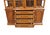 Wood High End Vintage Solid Mahogany Traditional Style 67" Lighted Display Breakfront China Cabinet For Sale - Image 7 of 12