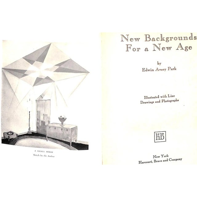 "New Backgrounds for a New Age" 1927 Park, Edwin Avery For Sale - Image 10 of 15