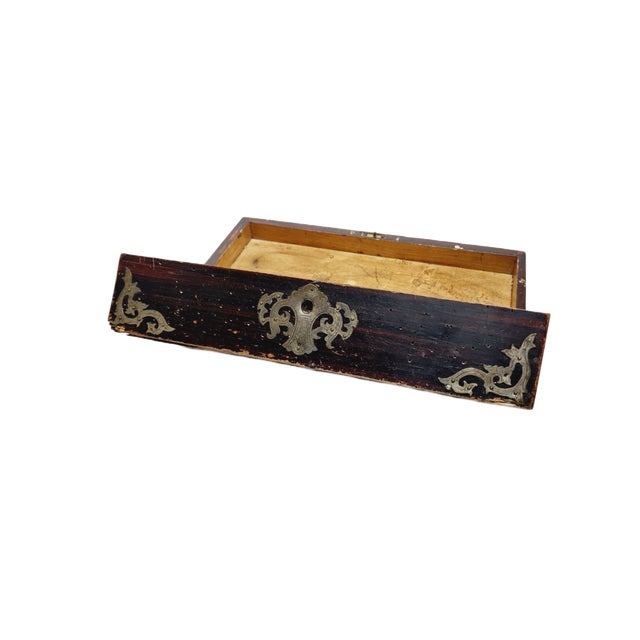 Art Nouveau Oriental Box with Marquetry, 1900s For Sale - Image 18 of 18
