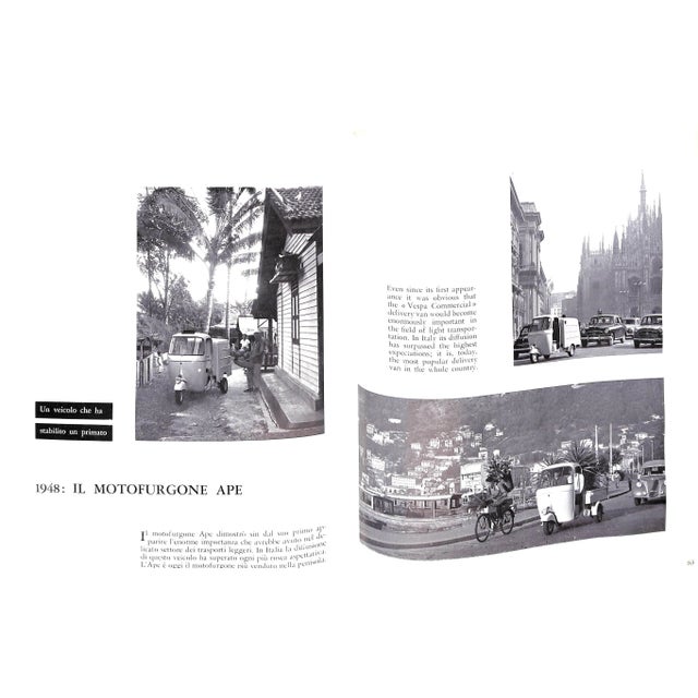 "Piaggio & C. 75 Anni Di Attivita" 1960 Piaggio; Vespa For Sale In New York - Image 6 of 12