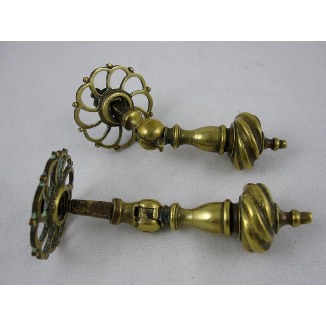 English Brass Drawer Pulls A Pair Chairish