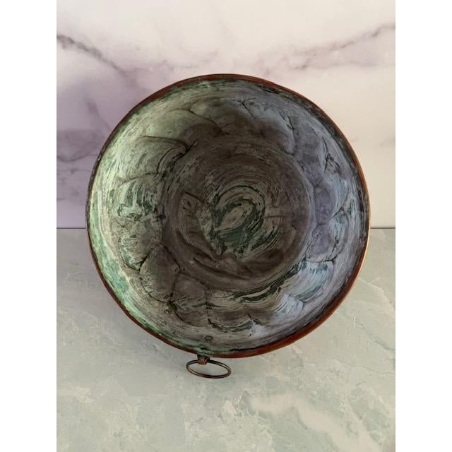 Farmhouse Mid-Century Copper Baking Mold With Pear Design For Sale - Image 3 of 3