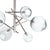 Regina Andrew Molten Chandelier With Clear Glass in Polished Nickel For Sale - Image 4 of 5
