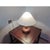 Walnut Wood Minimalist Cloth-Shaded Table Lamp For Sale - Image 4 of 8