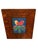 Motawi Tileworks Birds Tile "Cardinals Consorting" Based on Charley Harper Design, Oak Frame by Dard Hunter Studios For Sale In San Francisco - Image 6 of 10