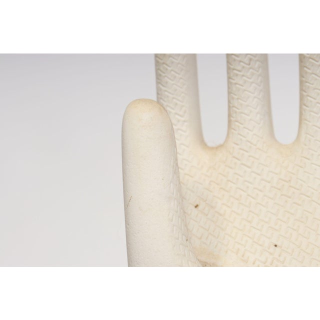 Vintage Ceramic Left Hand Glove Mold by General Porcelain - Medium Size For Sale - Image 11 of 18