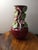 1960s 1960s Bordallo Pinheiro High Relief Fantasia Vase From Portugal For Sale - Image 5 of 7