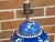 Blue Vintage Cobalt Blue Prunus Blossom Jar, Circa 1900 Made into US Wired Table Lamp For Sale - Image 8 of 8