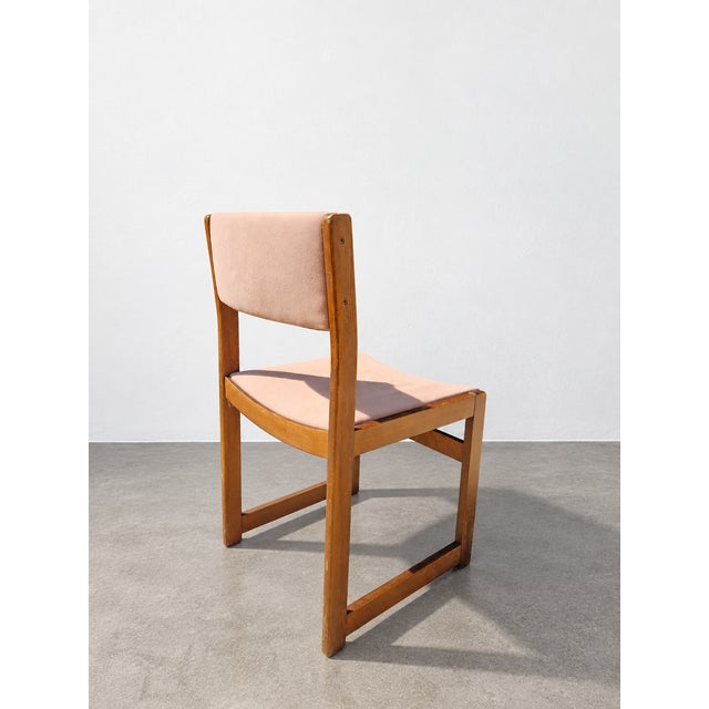 Modernist Cubic Dining Chairs, 1970s, Set of 6 For Sale - Image 4 of 9