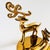 Late 20th Century Vintage Brass Deer Candle Holder For Sale - Image 5 of 8