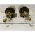 1950s Table Lamps 1950s Gold on Black Mid-Century Modern - A Pair For Sale - Image 5 of 15