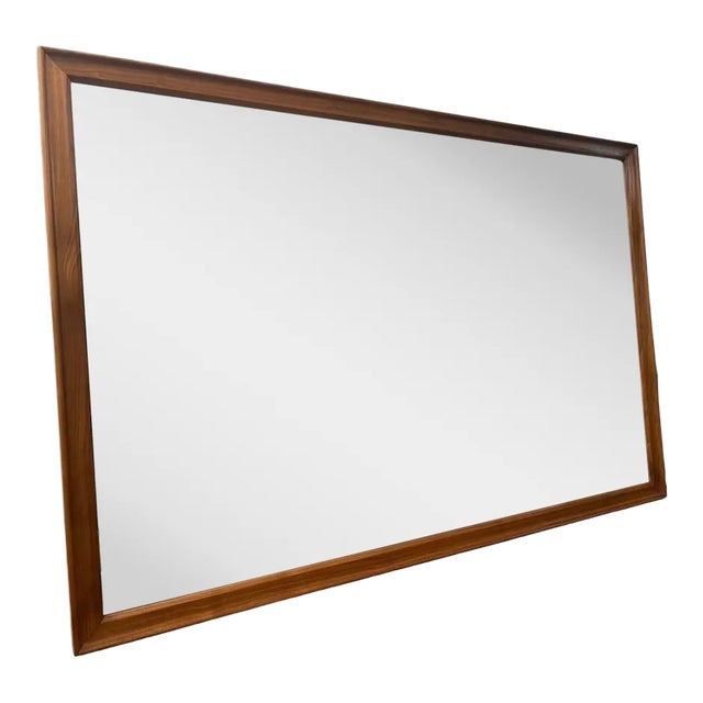 Vintage Wood Framed Drexel Mirror For Sale