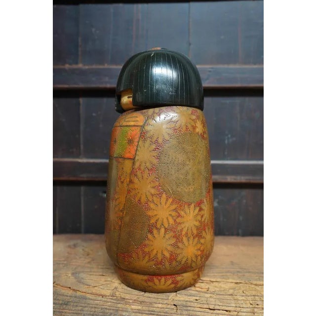 Vintage Sosaku Kokeshi by Inosuke Kobayashi, Japan, 1960s For Sale - Image 10 of 12