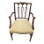 19th C English Hepplewhite Mahogany Armchairs Pair Dining or Side Chairs For Sale - Image 14 of 18