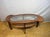 Mid-Century Modern Mid-Century Sculptural Teak and Glass Coffee Table, 1960s For Sale - Image 3 of 9