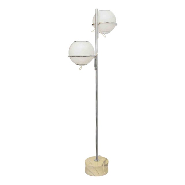 Vintage 1094 Floor Lamp by Gino Sarfatti, Italy, 1969 For Sale