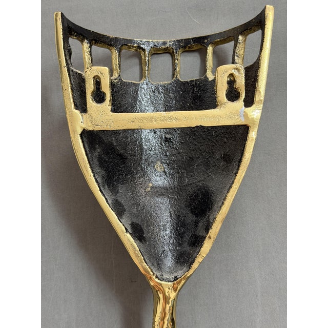 1980s Vintage Brutalist Sconces in Bronze by David Marshall, 1980s., Set of 3 For Sale - Image 5 of 7
