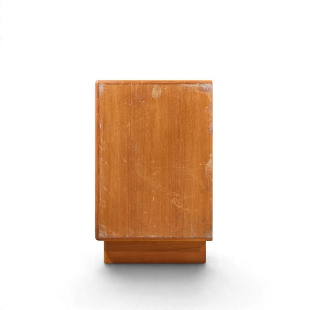 Dyrlund Dyrlund Mid Century Danish Teak Tambour Door Credenza For Sale - Image 4 of 11