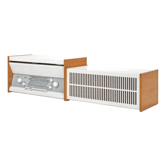 Compact Device - Atelier 11 + Box L 11 by Dieter Rams for Braun Ag, Germany, 1961, Set of 2 For Sale