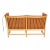 Fritz Hansen Spoke-Back Sofa in Cognac Bison Leather by Børge Mogensen for Fritz Hansen, 1990s For Sale - Image 4 of 5