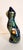 Mexican Vintage MCM Talavera Mexican Pottery Hand Painted Cat Figurine For Sale - Image 3 of 5