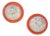 Vintage Cut Glass Wall Lights, 1960s, Set of 2 For Sale