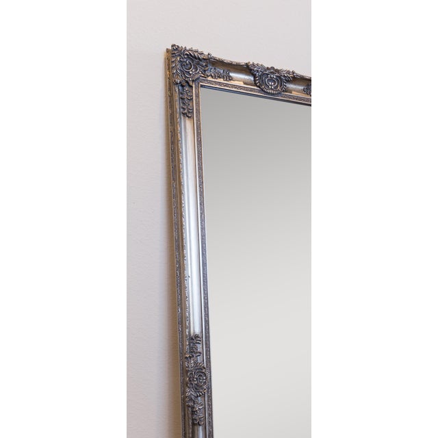 Mayfair Belle Antique Silver Full Length Mirror Chairish