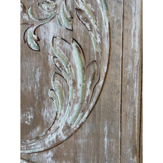 Wood Antique French Louis XV Boiserie Panels, Hand-Carved, Circa 1850 For Sale - Image 7 of 17