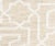 Sample - Schumacher X Mary Mcdonald Arabesque Maze Sheer Fabric in Natural For Sale