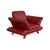 Leather Armchair in Red with Manual Function by Koinor Rossini For Sale - Image 4 of 17