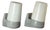 Model 6070 Wall Lamp in White by Sigvard Bernadotte for Ifö, Set of 2 For Sale