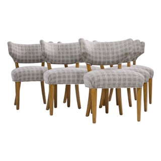 Edward Wormley for Dunbar Mid Century Klismos Dining Chairs - Set of 6 For Sale