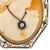 Victorian Vintage Carved Shell Cameo Gold and Diamond Pin For Sale - Image 3 of 6