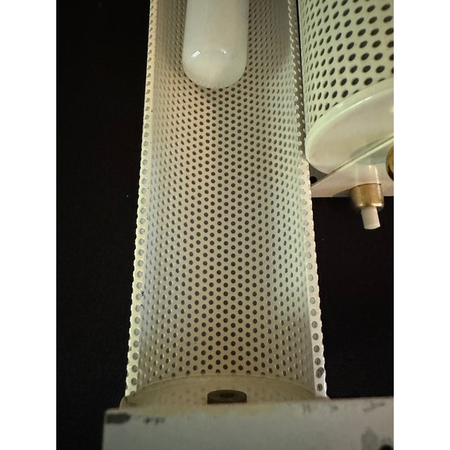 Wall Lights attributed to Mathieu Matégot for Atelier Matégot, 1950s, Set of 2 For Sale - Image 10 of 18