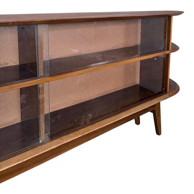 Large Mid-Century Teak Display Cabinet, 1970s For Sale - Image 6 of 10