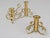 Brass and Crystal Candleholder by Palwa Gaetano, 1970s For Sale - Image 11 of 12