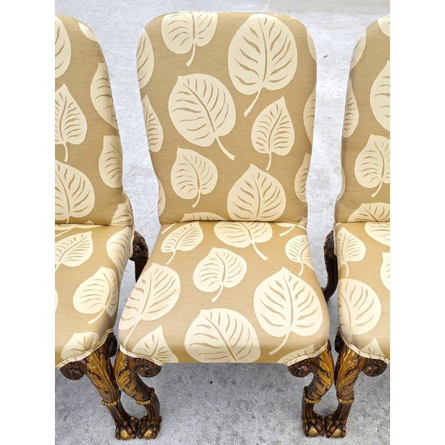 Karges Style George II Irish Georgian Revival Eagle Head Dining Chairs Set of 6 For Sale - Image 12 of 16