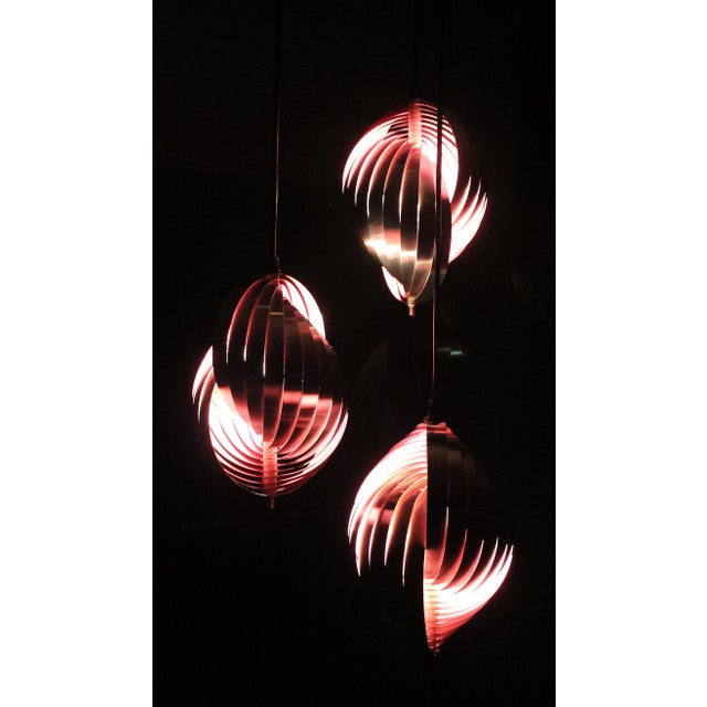 Vintage Space Age Pendant Light from Lyfa, 1970s For Sale - Image 10 of 18