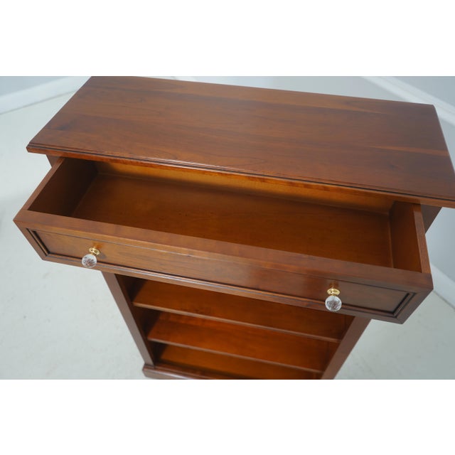 Grange Grange French One-Drawer Cherry Open Bookcase For Sale - Image 4 of 16