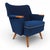 Cocktail Chair in Blue from MCM, 1950 For Sale - Image 18 of 18