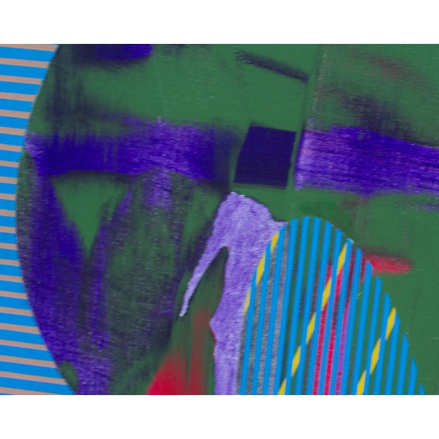 Acrylic on Canvas Abstract Painting by James Massena March For Sale - Image 4 of 8