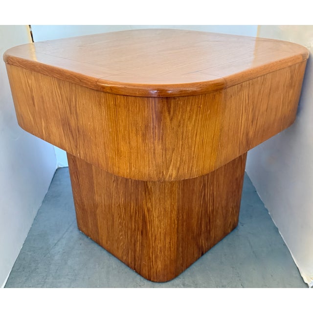 1970s Chunky Wooden Side Table From 70's For Sale - Image 5 of 5