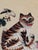 A Korean Folk Art block print likely dated from late 19th century to the turn of the 20th century, toward the end of Josen...