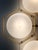 21st Century Hive Satin Brass Matte White Murano Flush Mount by Fabio LTD For Sale - Image 9 of 9
