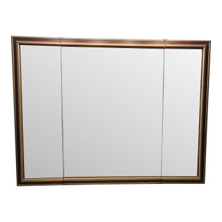 Vintage NuTone Tri-View 3-Door Medicine Cabinet 1200b (51.5") For Sale