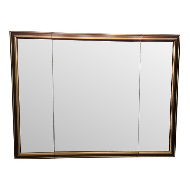 Vintage NuTone Tri-View 3-Door Medicine Cabinet 1200b (51.5") For Sale
