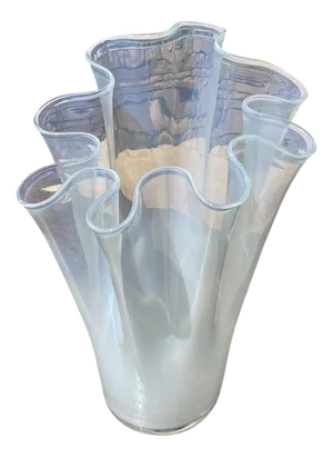 Crystal Handkerchief Vase